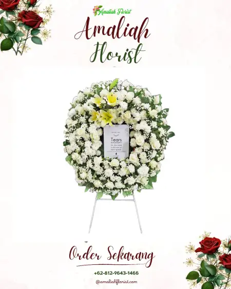 Krans Bunga Duka Anggalomelai